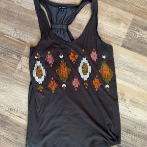 black sequins top